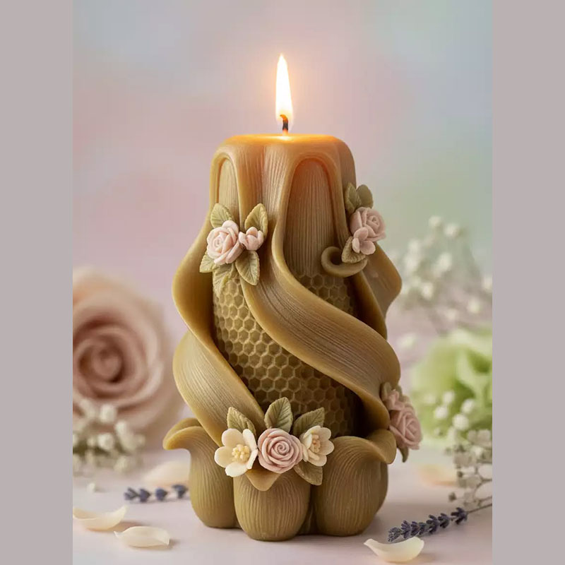 Candle Making Vinings - Molde de silicona con forma irregular