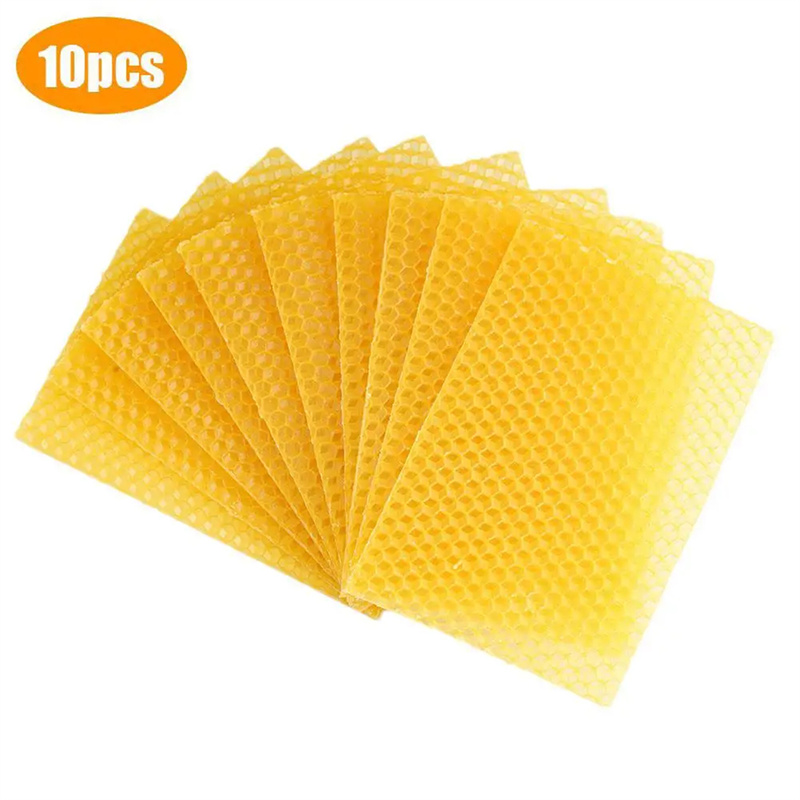 10 Hojas de Cera de Abeja para - Candle Making Kit Beeswax reseña y precio