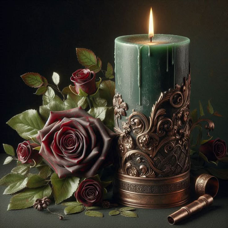Molde de silicona vintage con  - Candle Making Vinings reseña y precio