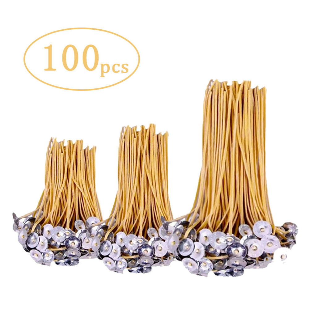 100 Uds mechas de vela de cera - Candle Making Kit Beeswax reseña y precio