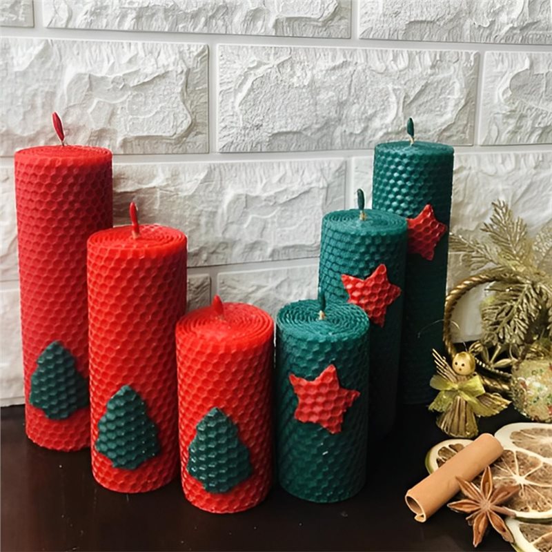 24 hojas de cera de abejas de  - Candle Making Kit Beeswax reseña y precio